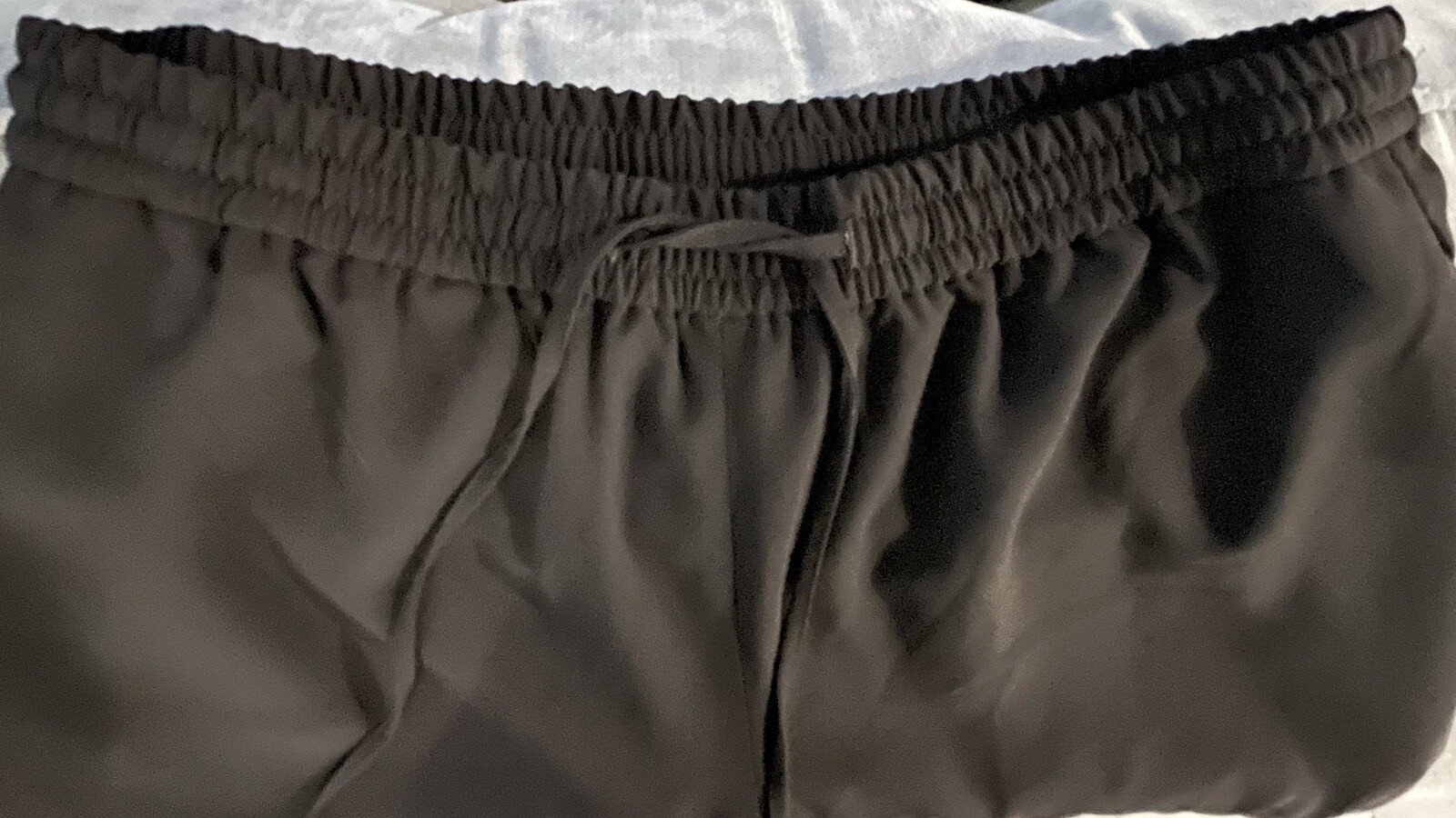 TALBOTS Black Pull On Pants Drawstring Elastic Wa… - image 3