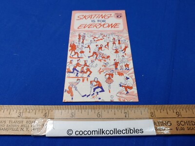 Vintage 1950s Skating Is For Everyone Booklet By Sealand Write Ups Skate Images