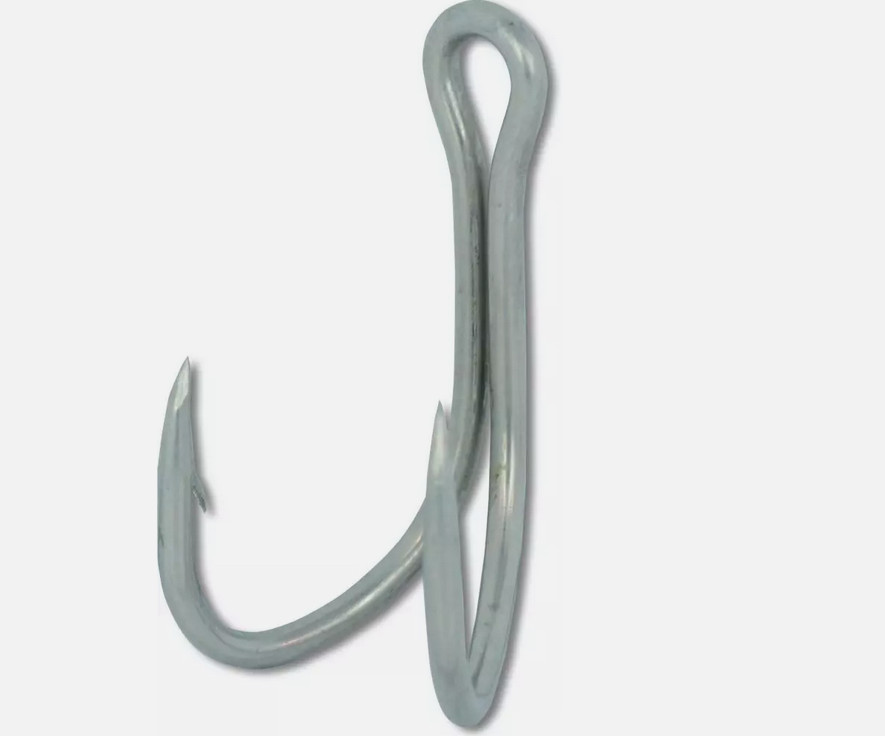 Black Cat Zwilling Double Hook Zwillingshaken Doppelhaken für zB. Waller/Wels