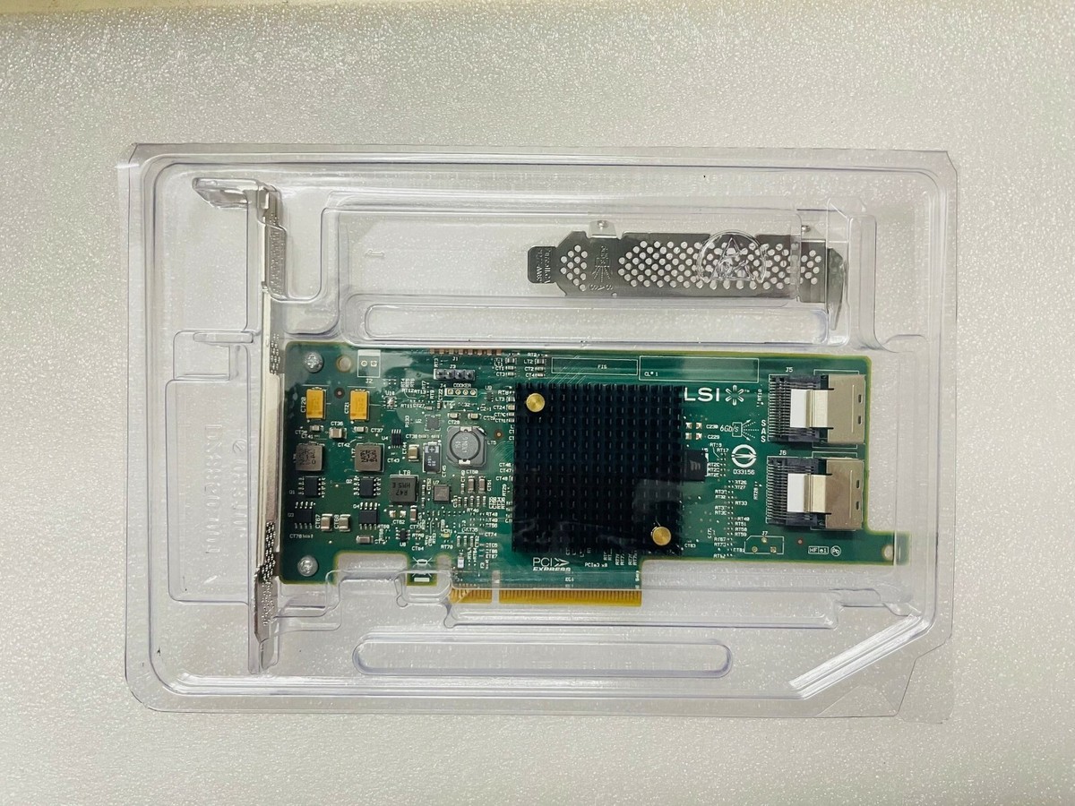 LSI SAS 9207-8i HBA – 8-poort, 6 Gbps SATA+SAS, PCI-E 3.0, 2x SFF8087, Voor SSD, HDD & Tape Drives 4 miniatura