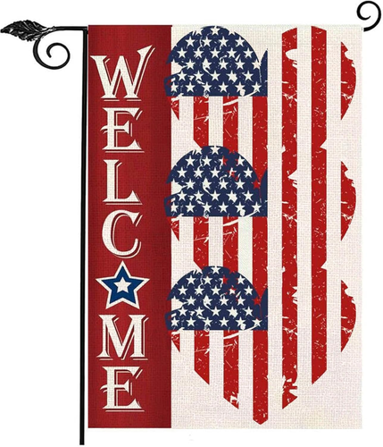 Garden Flag 12X18 Inch Always Remember Our Heroes Memorial Day Yard Decor - Picture 12 of 13