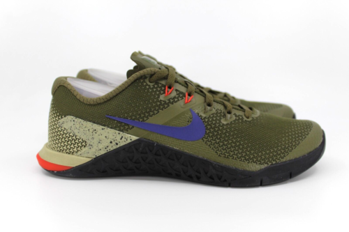 Nike Metcon 4 Olive Canvas Indigo Burst Green AH7453-342 - Afbeelding 1 van 19