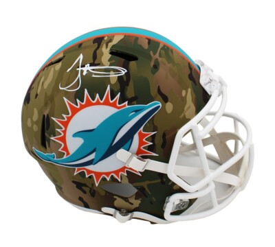 Tyreek Hill Signed Miami Dolphins Speed Full Size Camo NFL Helmet