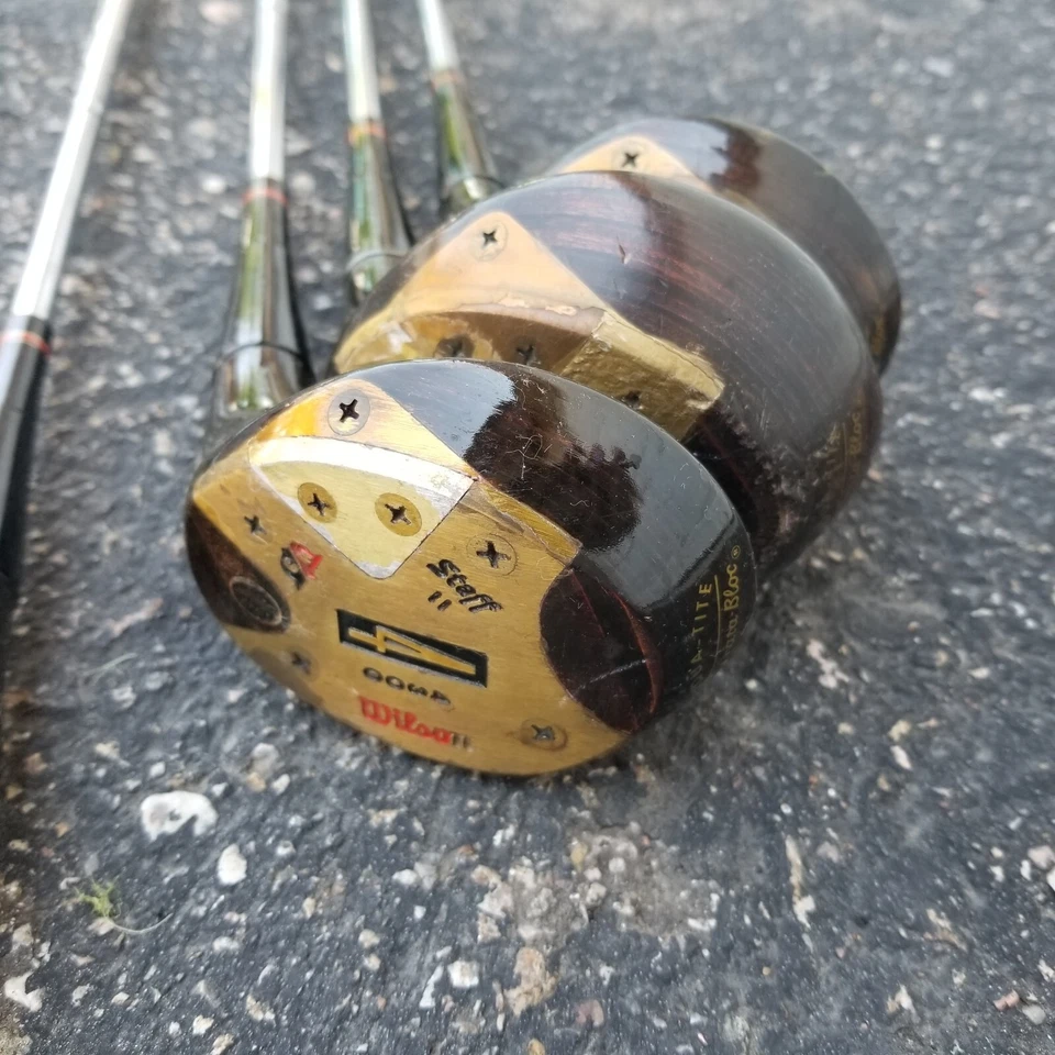 Juego de palos Wilson Staff II Tour Block 4300 1, 3, 4 y 5 maderas acero diestro Foto 2 de 4