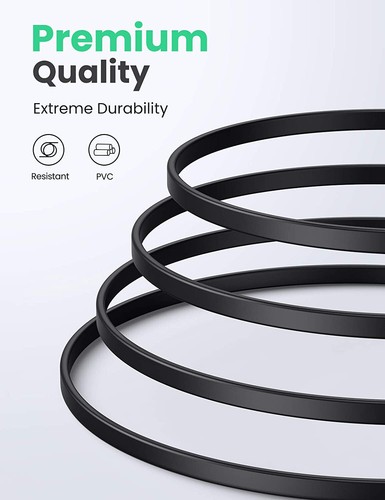 Cat 8 Ethernet Cable High Speed 40Gbps Network Cord RJ45 LAN Gigabit Flat - Picture 6 of 8