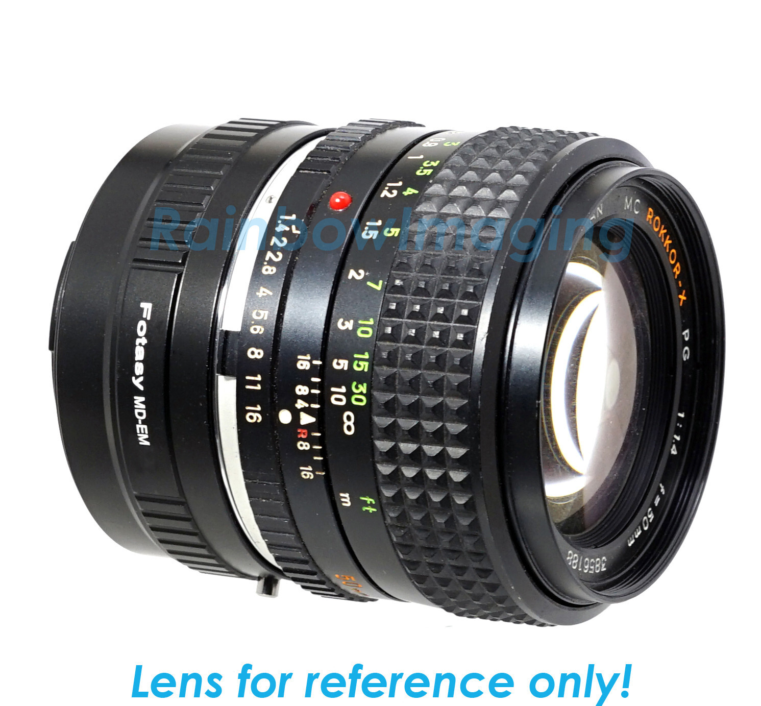 Minolta MD MC Rokkor Lens to CANON EF-M Mount M5 II M6 M10 M50 M100 M200 Adapter