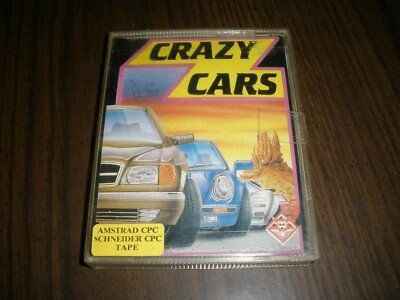 CRAZY CARS AMSTRAD CPC TAPE UNTESTED 