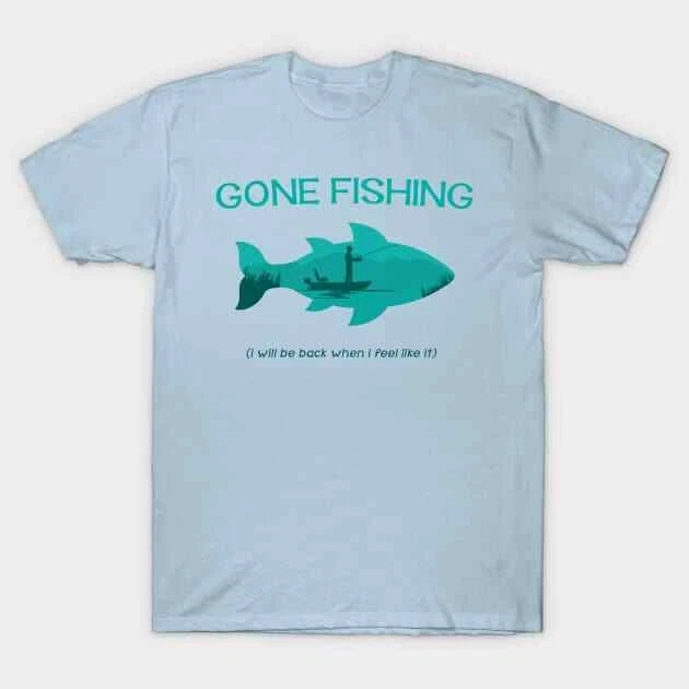 Gone Fishing Made in Australia T-Shirt