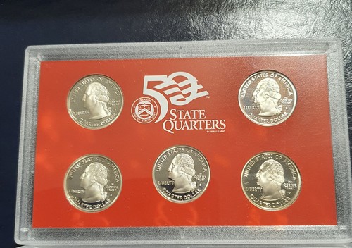 2004 US Silver proof set in orig govt pkg. Proof set with COA - Picture 5 of 7