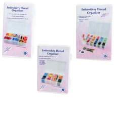 Hemline Embroidery Thread Organiser sewing Craft Storage