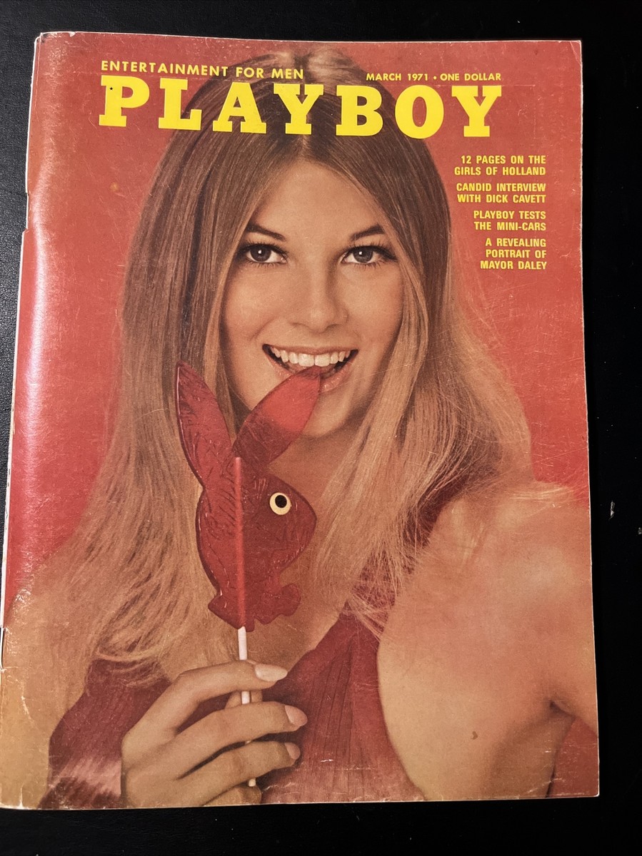 Vintage Playboy Magazine March 1971 Issue Full Centerfold | eBay