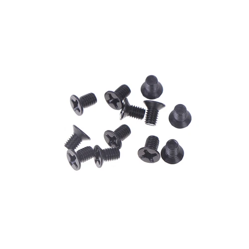 50Pcs Computer PC Case 2.5" Hard Drive Screw Flat Countersunk Cross Head Bol _wa