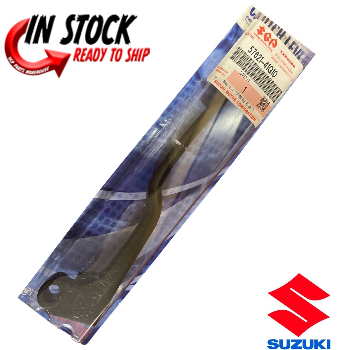 SUZUKI LH CLUTCH LEVER 15-24 GSX-R 600 750 1000 18-24 GSX-S1000