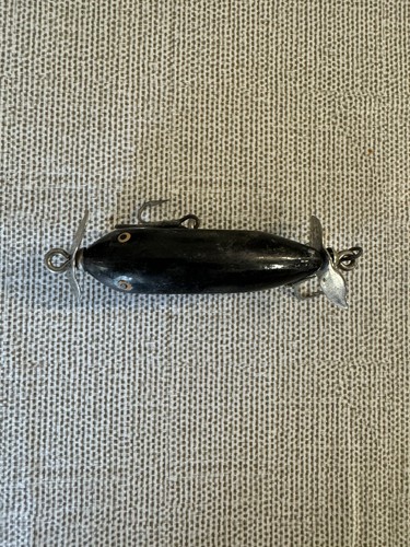 Creek Chub Injured Minnow vintage fishing lure - 第 1/5 張圖片