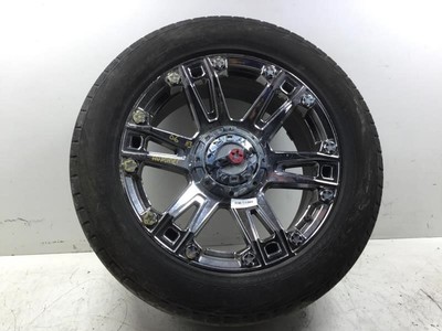 2006 HUMMER H3 WHEEL RIM TIRE 6 DOUBLE SPOKE 275/55R20 CHROME PIRELLI WORX OEM+