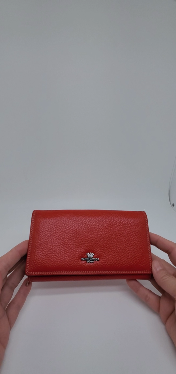 Leather Wallet Dkny Wallet Myer Daniel Amoda Red Pebbled Leather