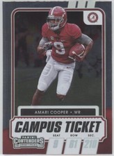 2021 Panini Contenders Draft Picks Campus Ticket #38 Amari Cooper Foil