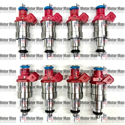 Deka 30lb 320cc Fuel injector set of 8cyl GM Ford Mustang Chevy Camaro