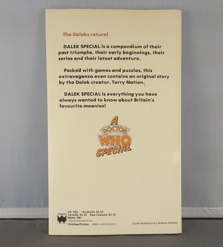 Terry Nations Dalek Special (Target), Nation, Terry, Good Condition, ISBN 978042 - Picture 2 of 2