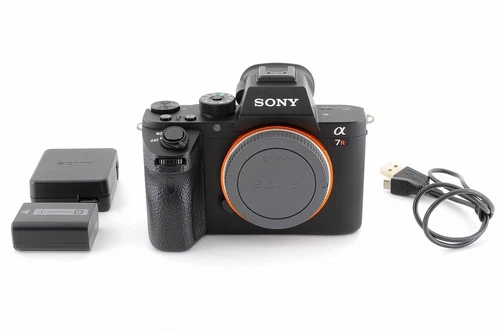 Sony A7R II ILCE 7RM2 42.4MP Camera English w/Charger -S/C 9,088 -Near Mint-