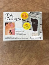Lady Remington Cord Electric Shaver Model WER-4000 Brand New Sealed Vintage