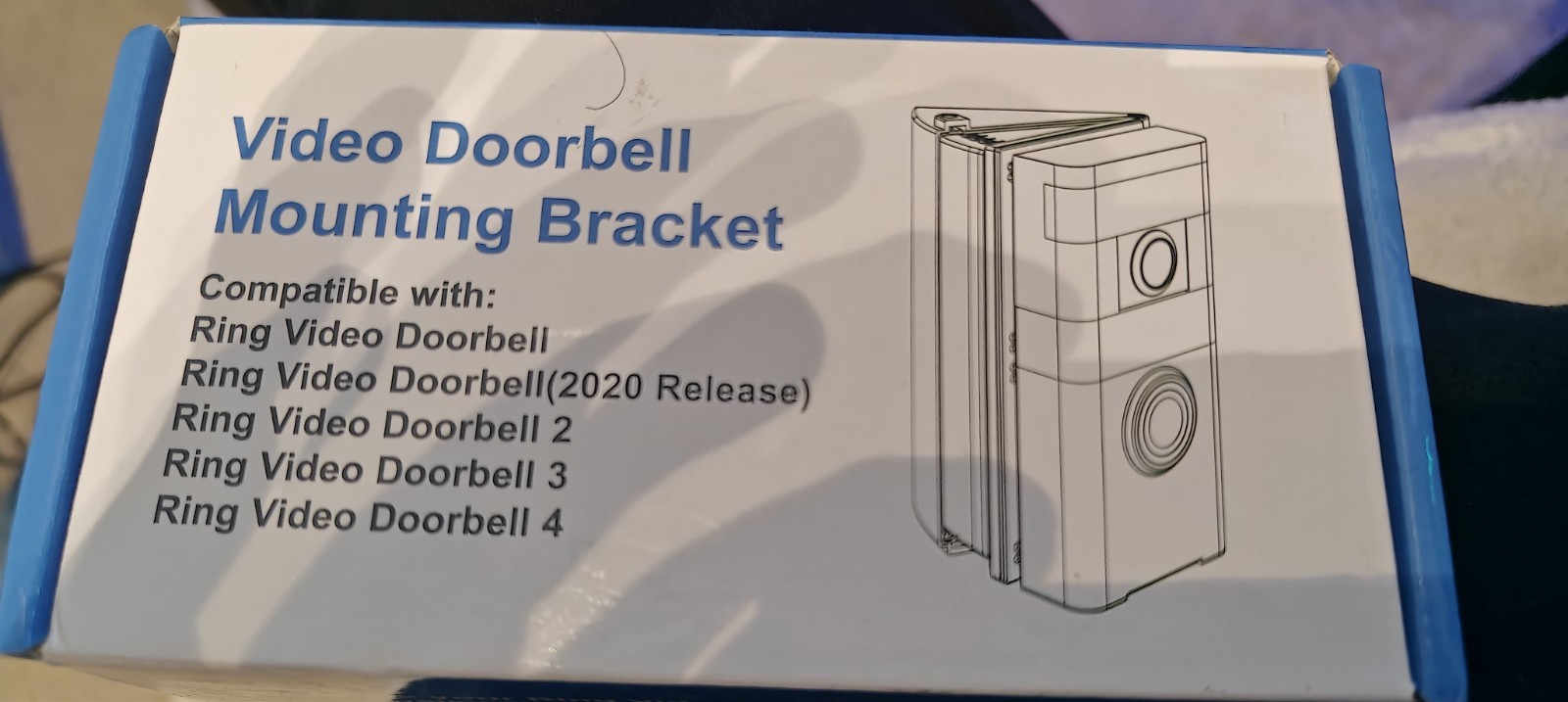 Universal Video Doorbell Mounting Bracket &ndash; Compatible wit