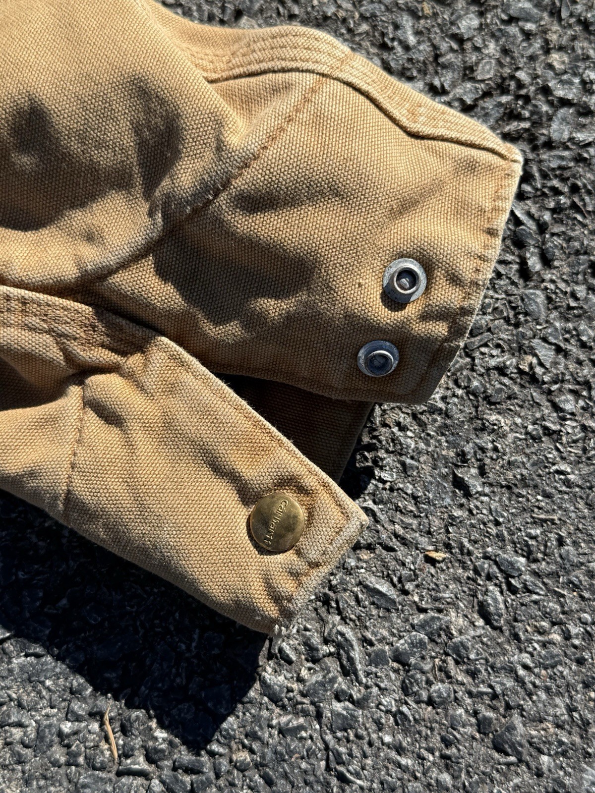 Vintage Carhartt Interstellar Brown Detroit Jacket RNJ001 BRN Men's XL Regular thumbnail 12