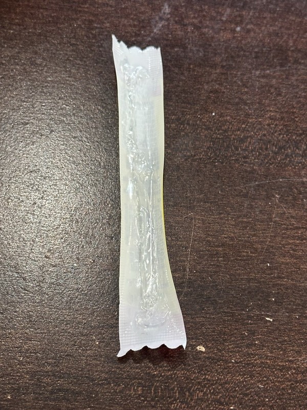 Super Ultra Mega Rare Slim Jim Wrapper Empty From Vintage Collectible