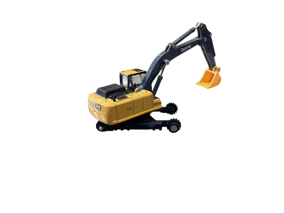 ERTL JOHN DEERE CONSTRUCCIÓN DE EXCAVADORA DE PLÁSTICO Y FUNDIDO A PRESIÓN | Para piezas Foto 3 de 4