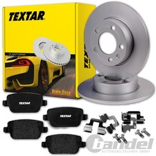 TEXTAR BREMSSCHEIBEN 302mm + BELÄGE HINTEN passend für FORD MONDEO 4 + KUGA 1
