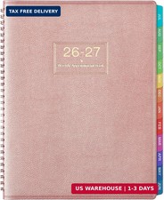 2026-2027 Appointment Book/Planner, Jul.2026 - Jun.2027, 9"x 11" Daily/Hourly