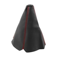 Car Shift Knob Dust Cover, Manual/Automatic Gear Shifter Dustproof Black  Red