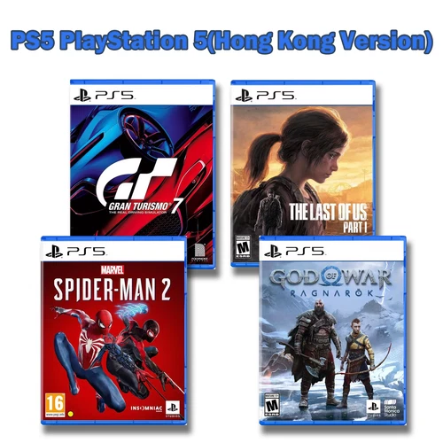 PS5 Games: Gran Turismo 7, God of War, Spider-Man 2, Last of Us - Single/Bundle