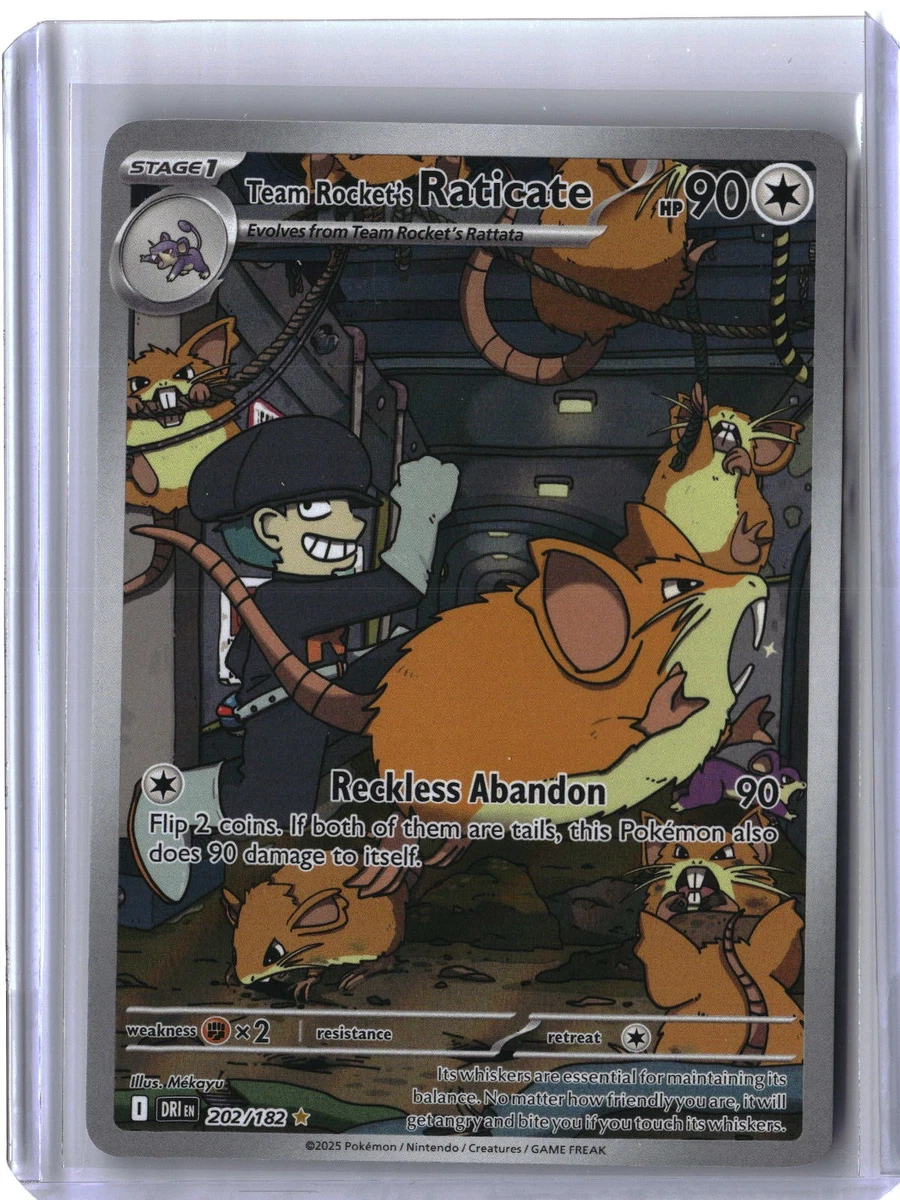Team Rocket's Raticate Pokémon TCG Cards for sale | eBay