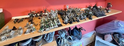 Massive Warhammer Fantasy Alte Welt Ork & Goblin Armee (offen für Angebote)