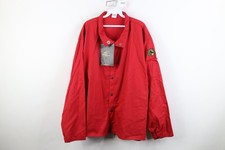 Deadstock Vintage Y2K Mens 2XL FR Fire Flame Resistant 9oz Workwear Jacket Red