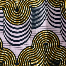 Stunning African Wax Print Skirt Ankara - AVOGAN A950912, Perfect Condition