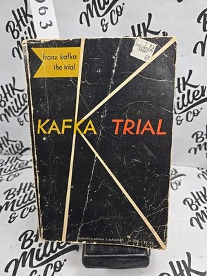 The Trial by Franz Kafka Definitive Edition 1969 PB