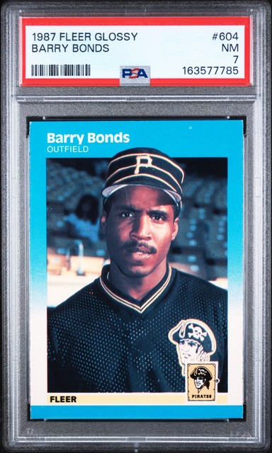 Barry Bonds 1987 Fleer Fleer