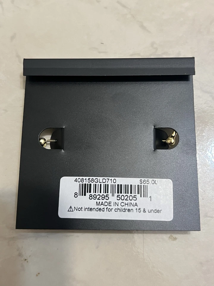 Pendientes colgantes COACH firma gorditos en TONO DORADO - NUEVOS CON ETIQUETA Foto 4 de 4