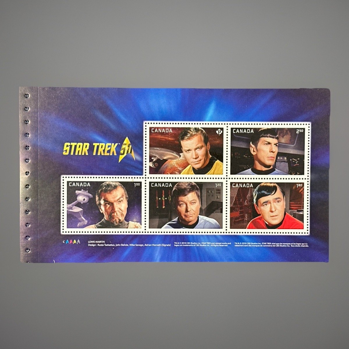 Canada Permanent Stamps “Star Trek” | eBay