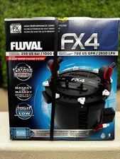Fluval FX4 Canister Filter , up to 250 US Gal / 1000 L #A214