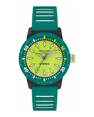 Aston Martin Formula 1 Mens  Black 40mm Strap Fashion Watch