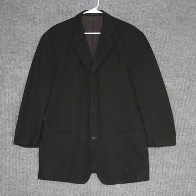 BOSS Hugo Boss Einstein Sigma Blazer Mens 42R Black Wool Suit Jacket