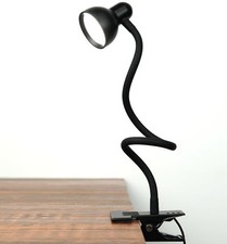Clip on Light Reading for Bed 3 Color Modes 10 Dimmable 4W, Black