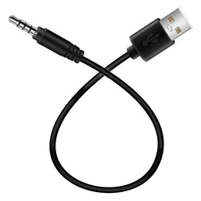 3.5mm Plug AUX Audio Jack to USB 2.0 Male Cable Adapter Cord for Car MP3 W5X1