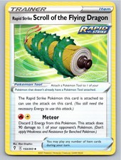 RAPID STRIKE SCROLL OF THE FLYING DRAGON EVOLVING SKIES 153/203 NM A46992