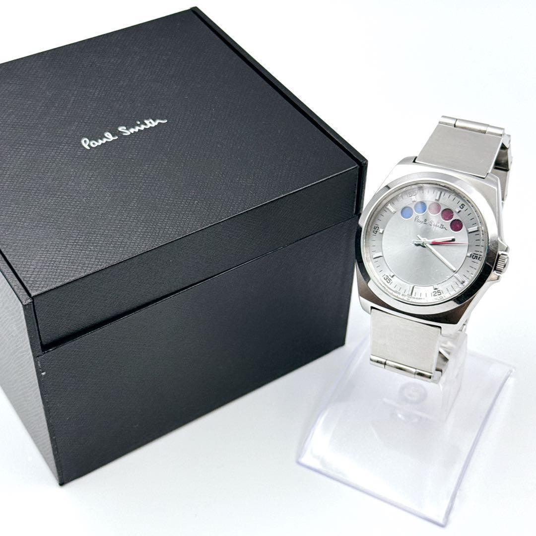 Paul Smith Five Eyes Watch Rectangular Silver Swe… - image 3