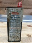 Eveready New Look Car Polish Can Beige Black Red Gas & Oil Theme — photo 4
