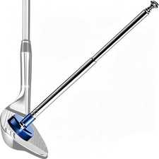 JUNNEE Golf Alignment Rods, Stick Corrector Lie Angle Blue